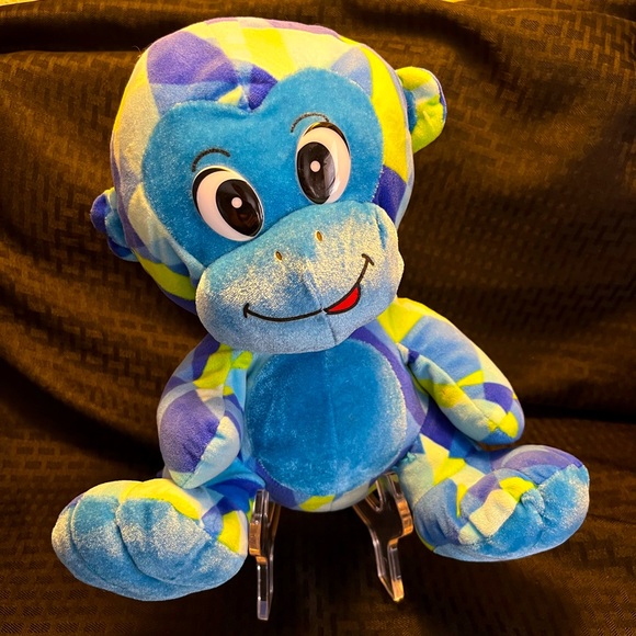 IDEAL Toys Plush Monkey Multi Color - Picture 1 of 8